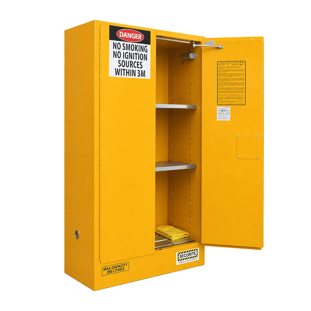 250L Class 3 Flammable Cabinet | Industrial Warehouses | Team Systems, view 2