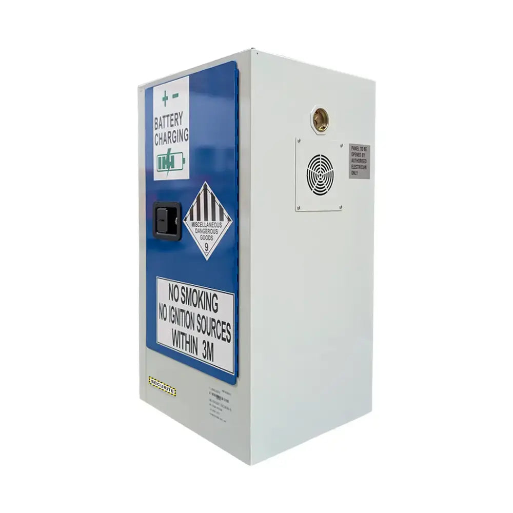 8 Outlet Battery Charging Cabinet | Warehouse Power Hub | Team Systems, view 2