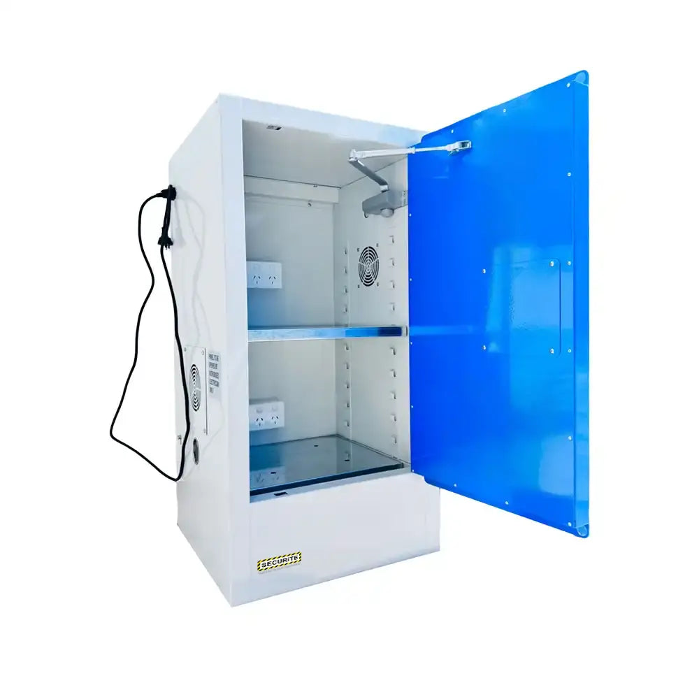 8 Outlet Battery Charging Cabinet | Warehouse Power Hub | Team Systems, view 3