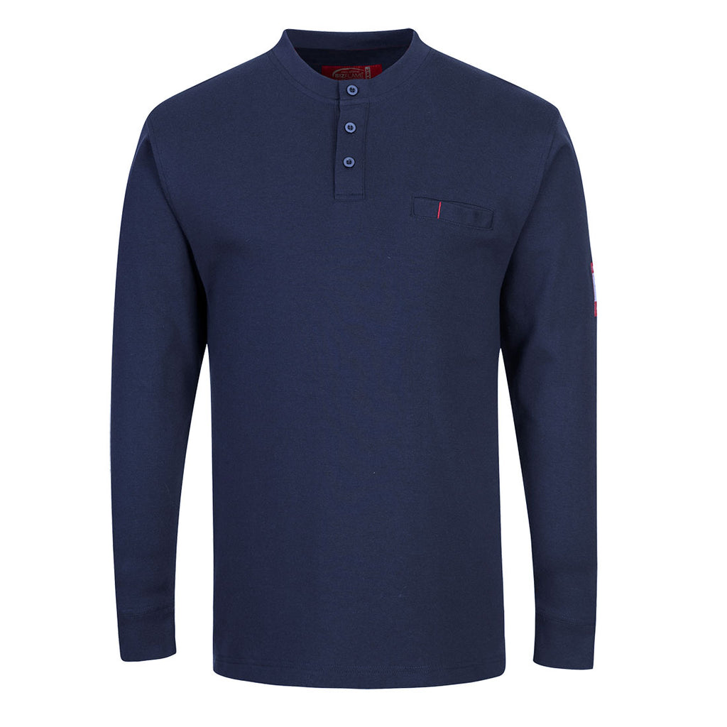 FR Anti-Static Henley - view 1