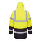 Hi-Vis Flame Resistant Rain Jacket - view 2
