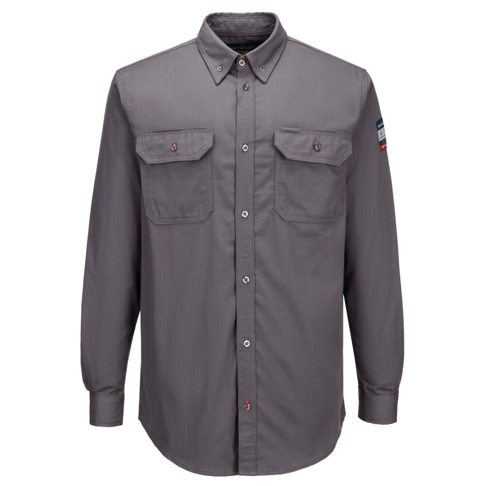 Flame resistant work shirt - view 1