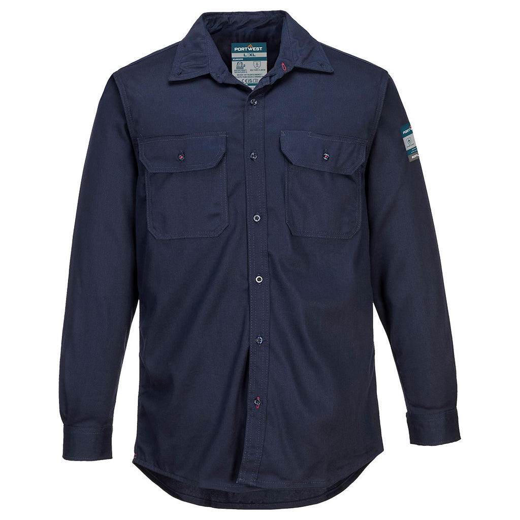 Flame resistant work shirt - view 2