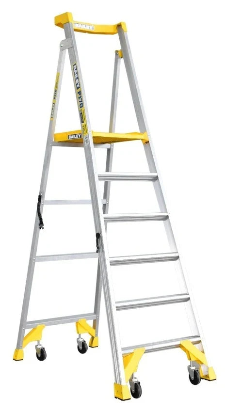 170kg Load Capacity Platform Ladder | Industrial Warehousing | Bailey, view 4