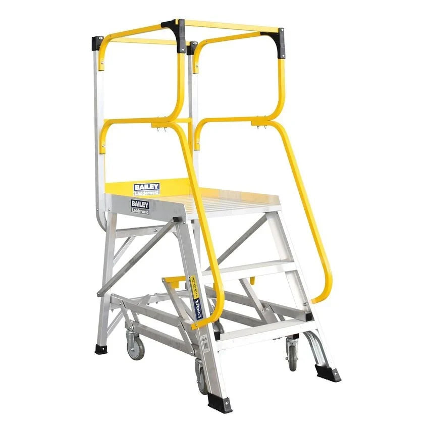 1.10m 4-Step Access Platform | Industrial Maintenance | Bailey, view 2