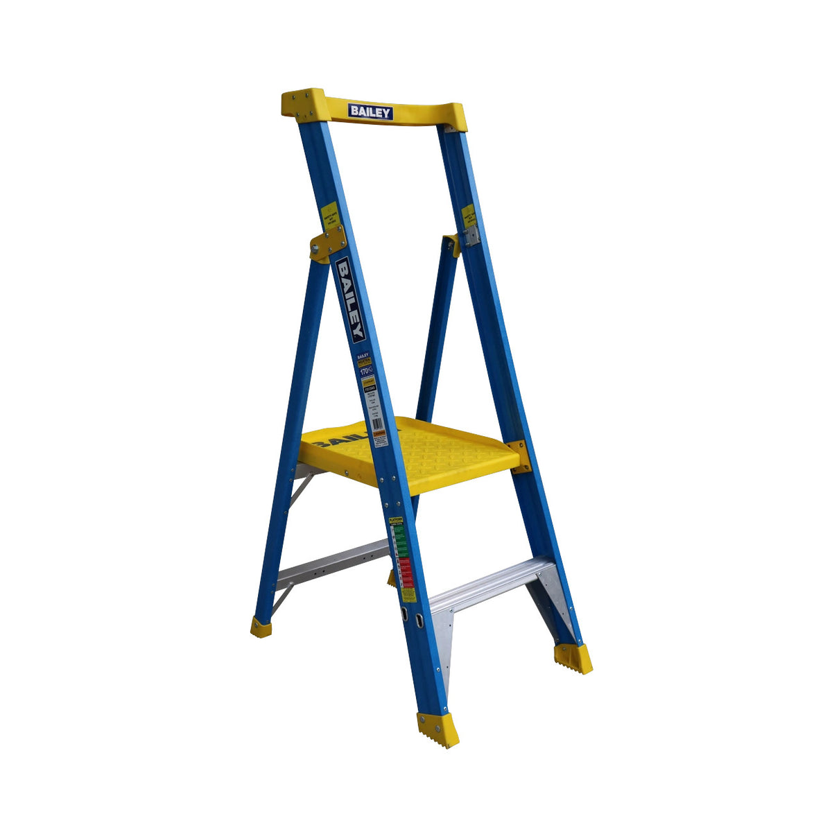 2 Step 170kg Load Fibreglass Platform Ladder | Bailey
