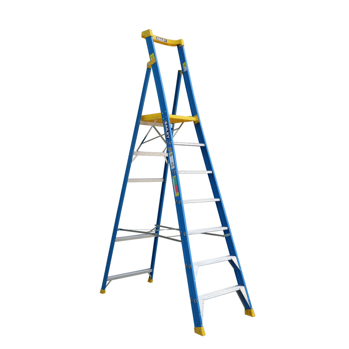 7 Step Fibreglass Platform Ladder | Electrical Work | Bailey