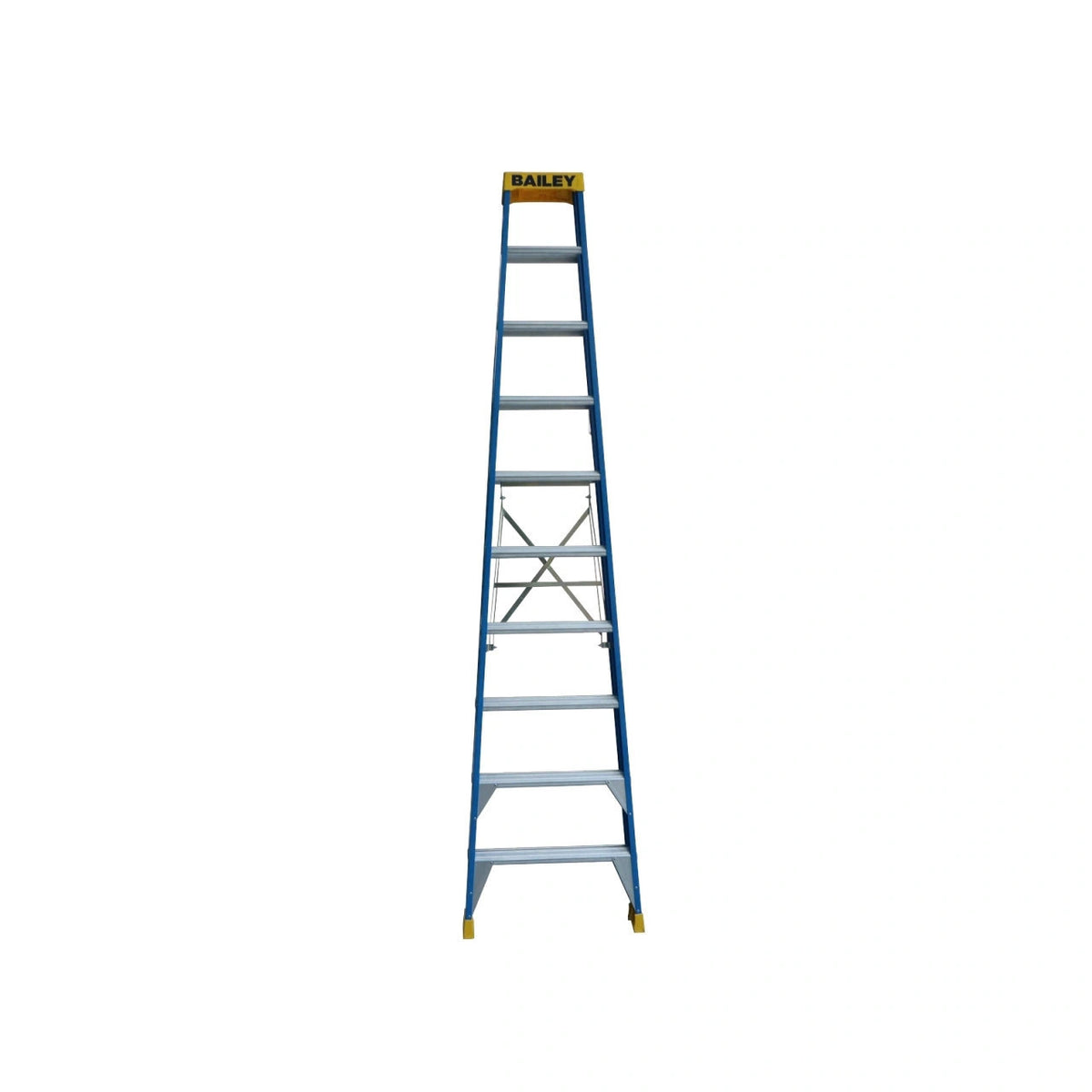 10-Step Fibreglass Double Sided Ladder | Electrical Work | Bailey