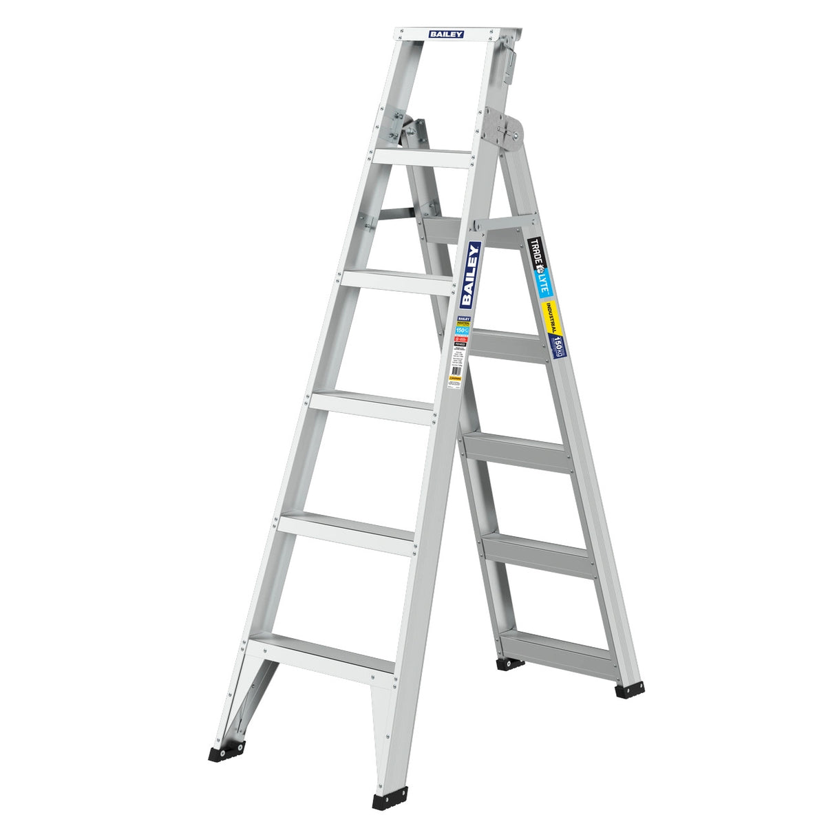 1.8m Aluminium Dual Purpose Ladder | Industrial Sites | Bailey