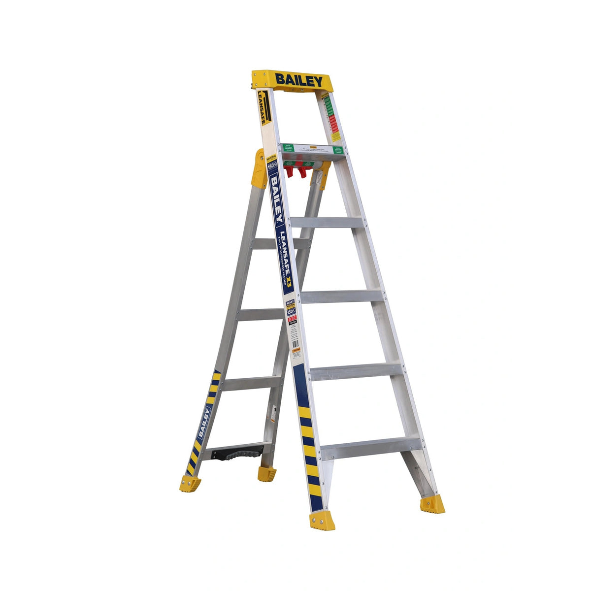 1.8m Aluminium Leansafe X3 Ladder | Interior Fit-outs | Bailey