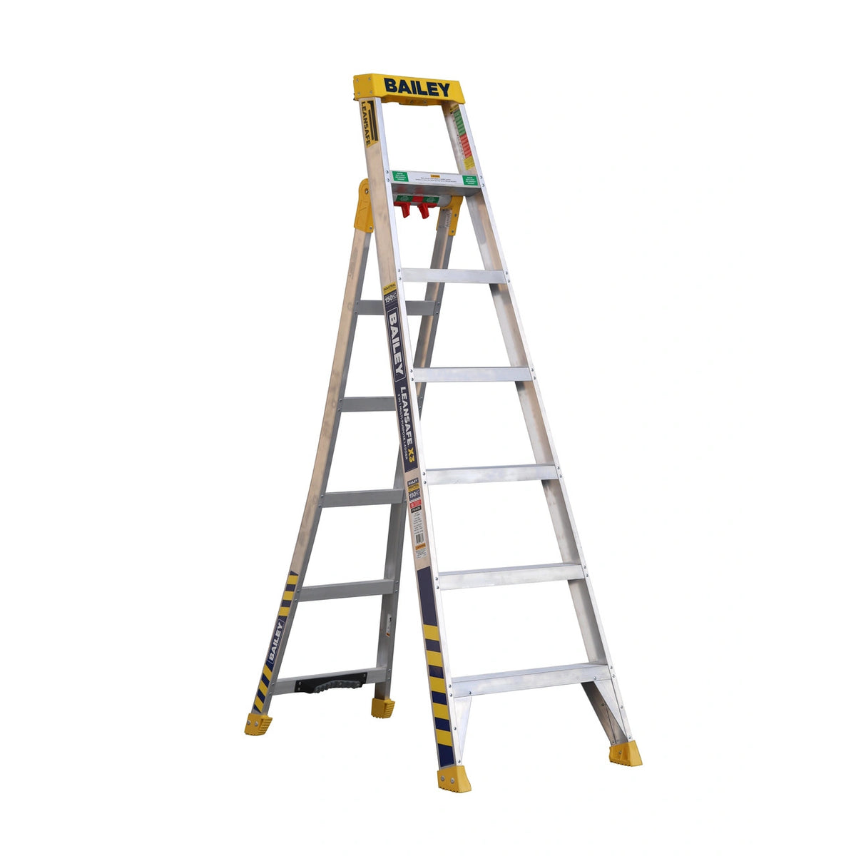 2.1m Aluminium Leansafe X3 | Stud Framing & Corners | Bailey