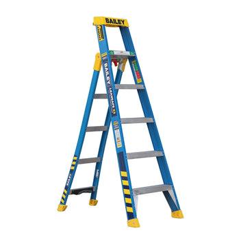 1.8m Fibreglass Leansafe X3 Ladder | Electrical Work | Bailey