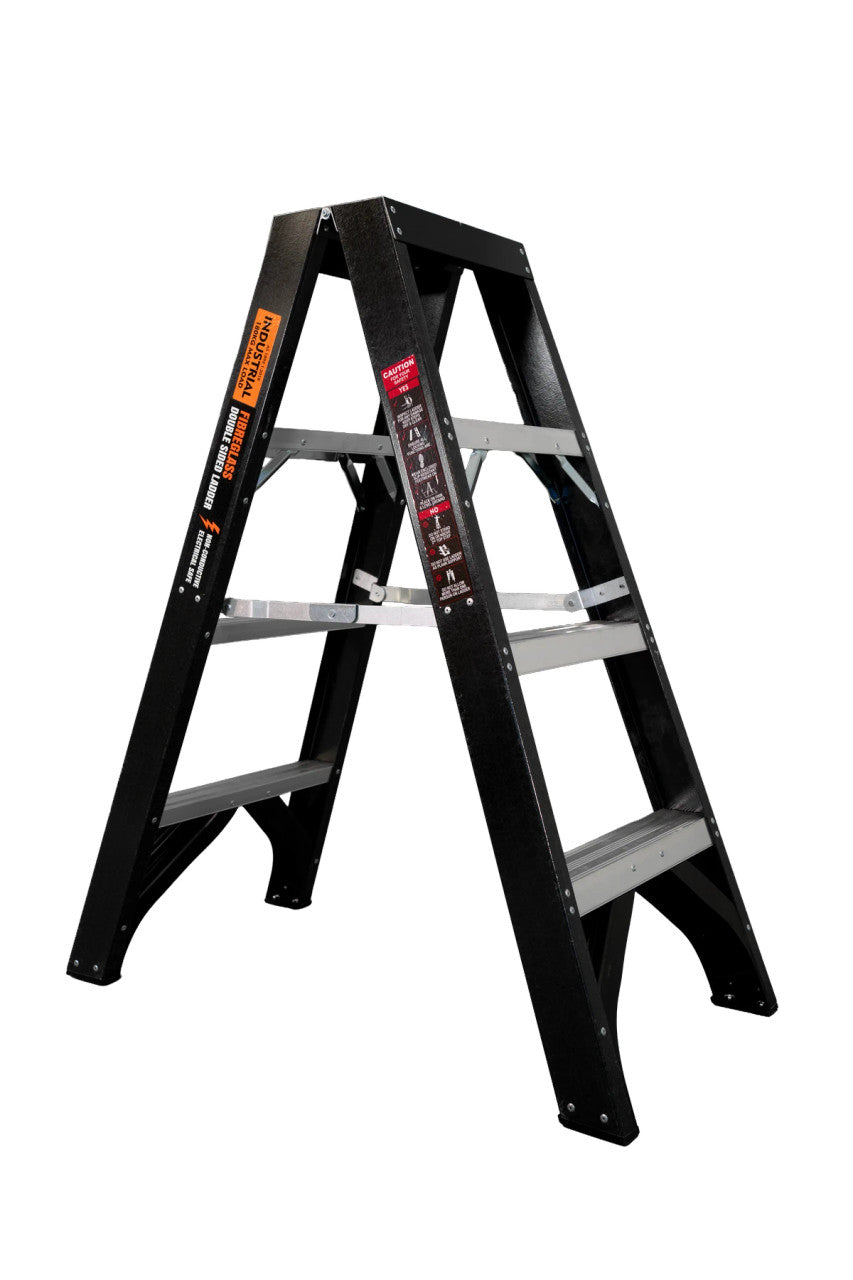 180kg Capacity Fibreglass Step Ladder | Electrical Work | Staruiju, view 2