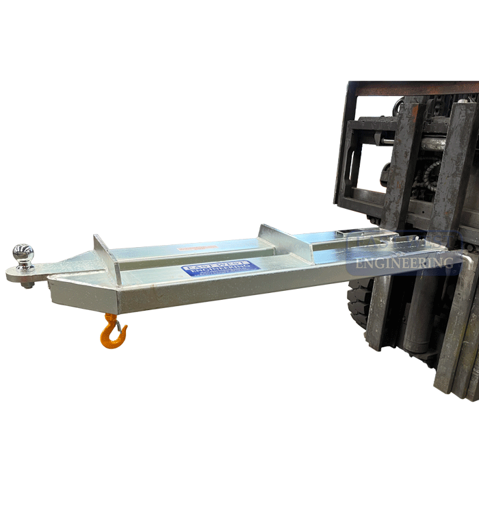 2T SWL Slip-On Tow Jib Assembly | Warehouse and Site Loading | East West Engineering