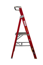 3 Step Fibreglass Platform Ladder | Warehouse Access | Staruiju