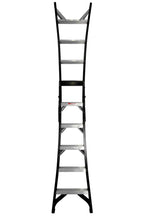 180kg 8 Step Fibreglass Dual Ladder | Industrial Sites | Staruiju, view 3