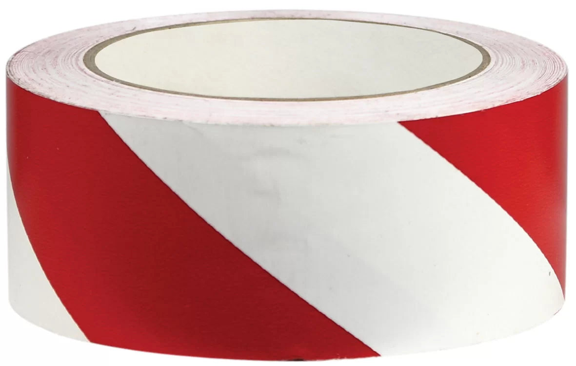 72mm Red and 33m Floor Marking Tape | Warehouse Zoning | Uniform Safety Signs