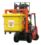 500KG WLL Tipping Bin Attachment | Industrial Materials | East West Engineering, view 2