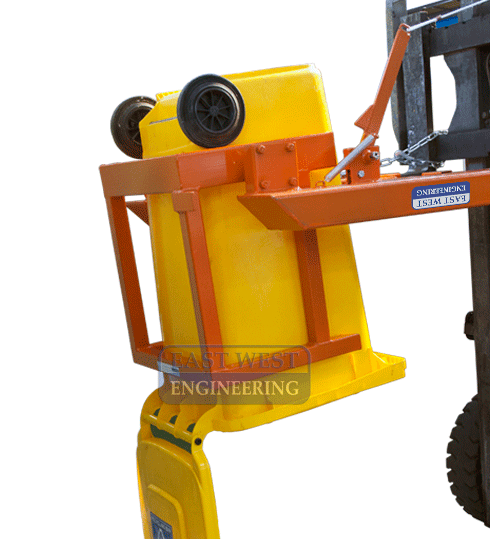 240L Capacity Wheelie Bin Dumper | Industrial Waste | East West Engineering, view 2
