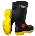 Foreman Black Gumboots with Safety Toe - view 1