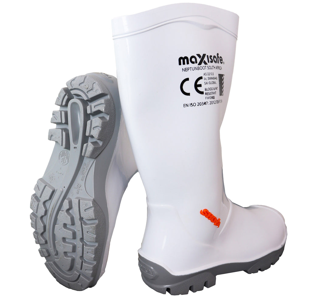 White Non-Safety Gumboots - view 1