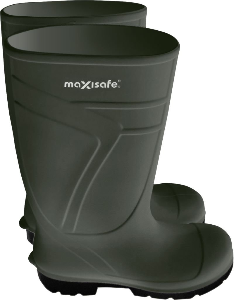 Patrol Green Polyurethane Safety Boot