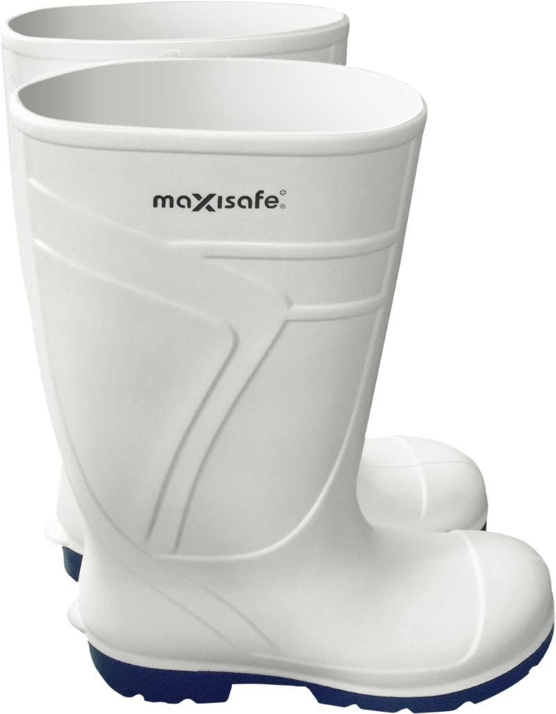 Lightening Polyurethane Gumboots White