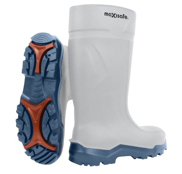 XtremeGrip White Polyurethane Gumboots - view 1