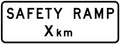 Aluminium Safety Ramp Sign | Roadworks & Highways | Uniform Safety Signs