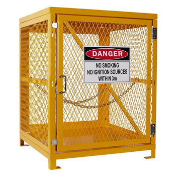 4 LPG Capacity Storage Cage | Industrial Sites | Team Systems