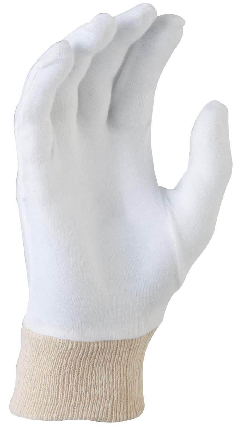 Interlock Poly/Cotton Liner Knit Wrist Gloves - view 3