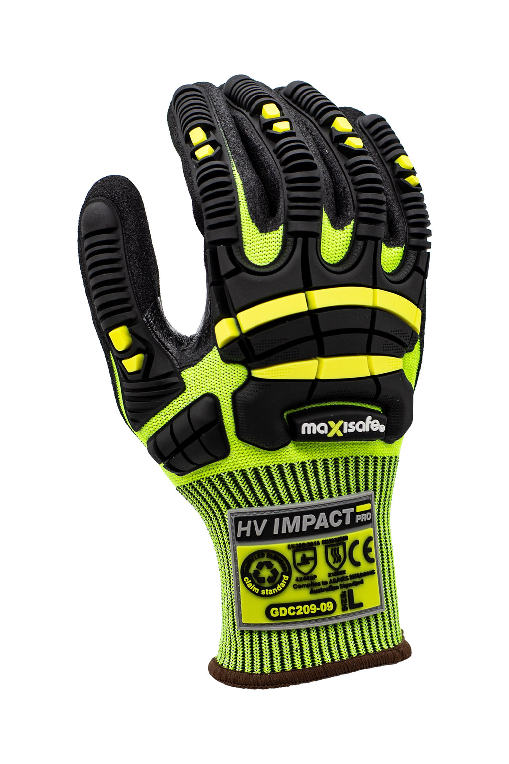Hi-Vis Impact Cut D Gloves - view 2