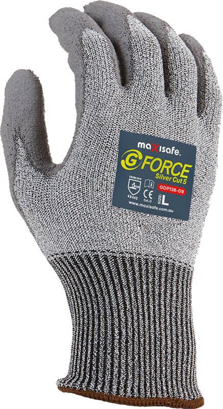 Silver Cut E Glove - view 2