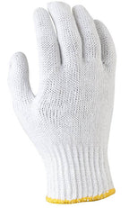 Bleached Knitted Poly Cotton Liner Glove - view 3