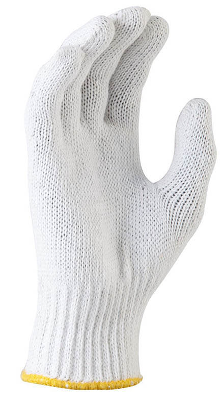 Bleached Knitted Poly Cotton Liner Glove - view 4