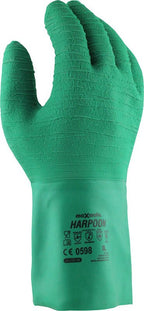 Harpoon Green Latex Gauntlet - view 2