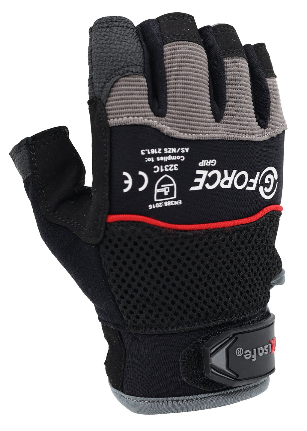 Grip Fingerless Mechanics Gloves - view 2