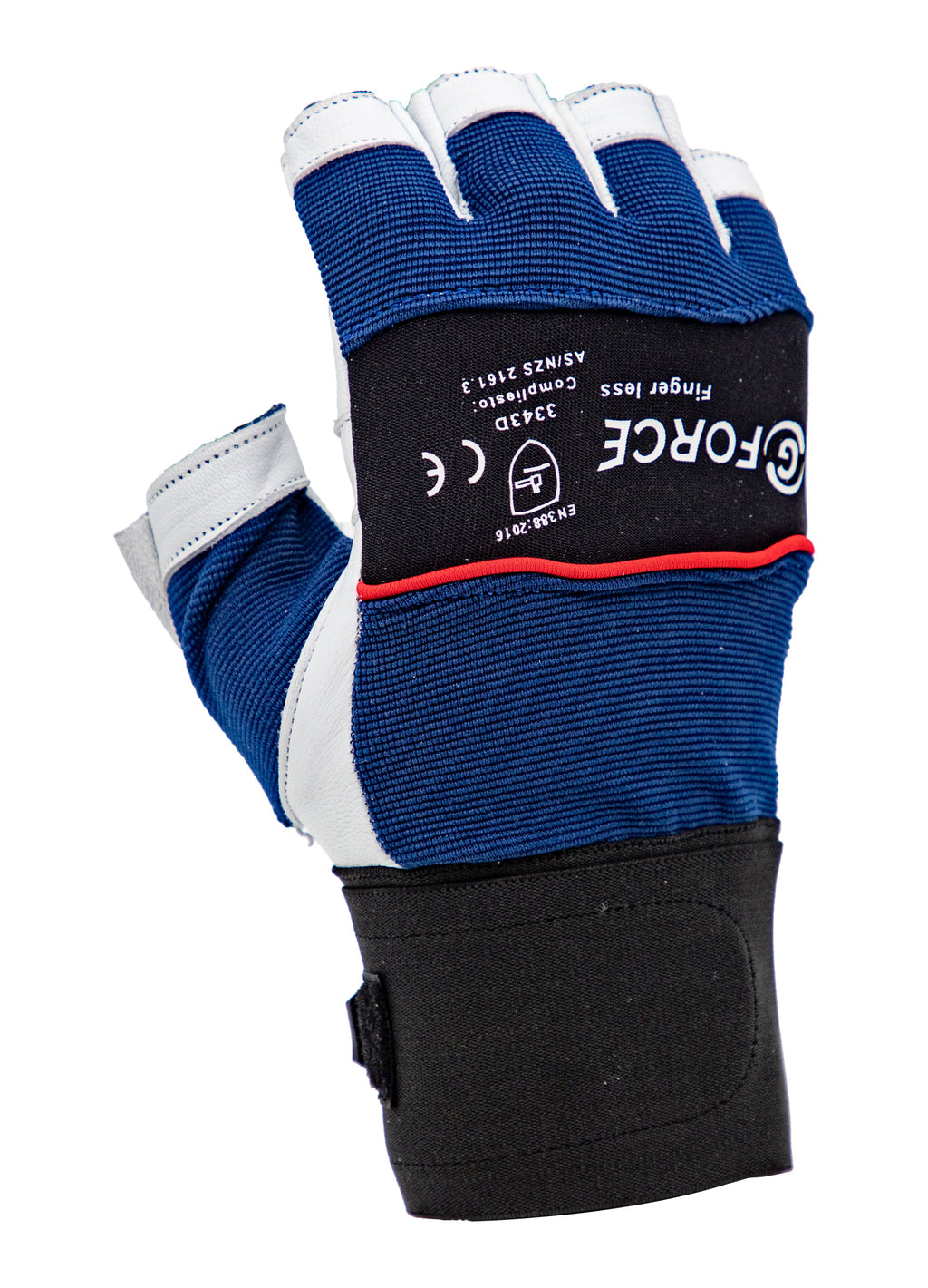 Fingerless Anti-Vibration Mechanics Gloves - view 2