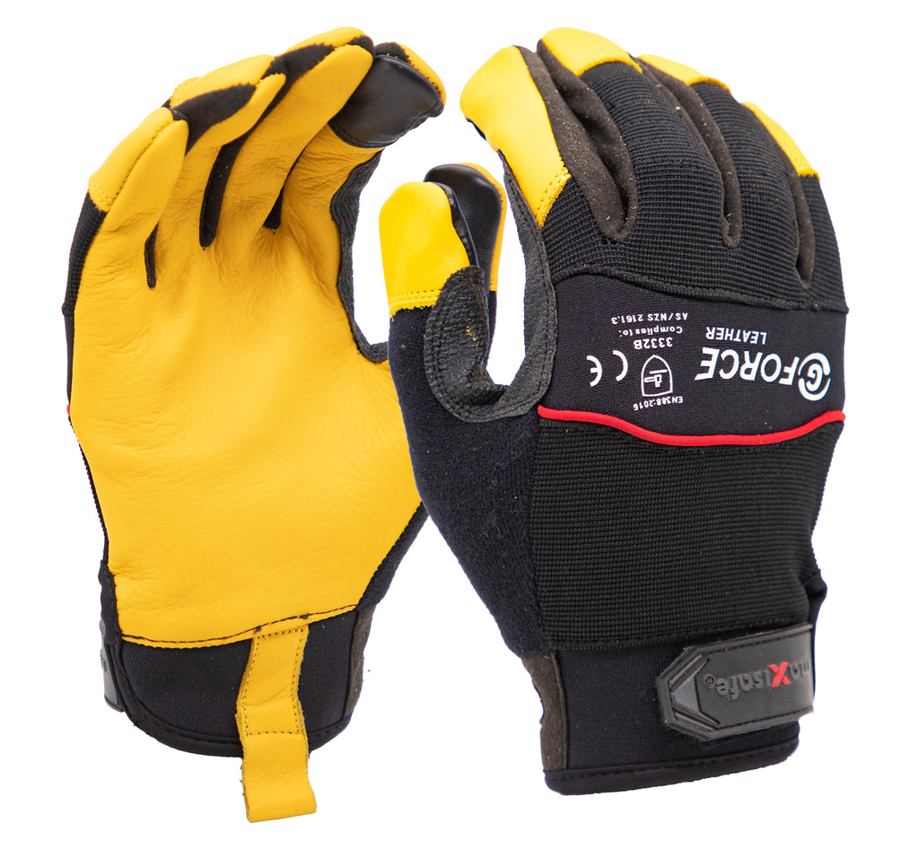 Leather Mechanics Glove - view 1