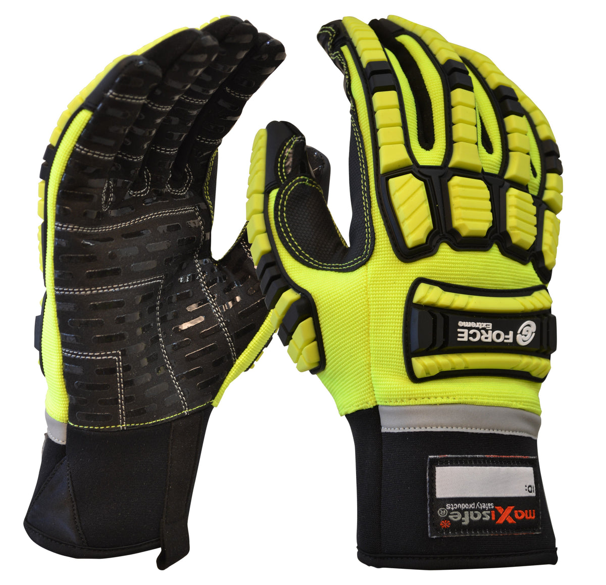 Xtreme Mechanics glove with TPR back - view 1