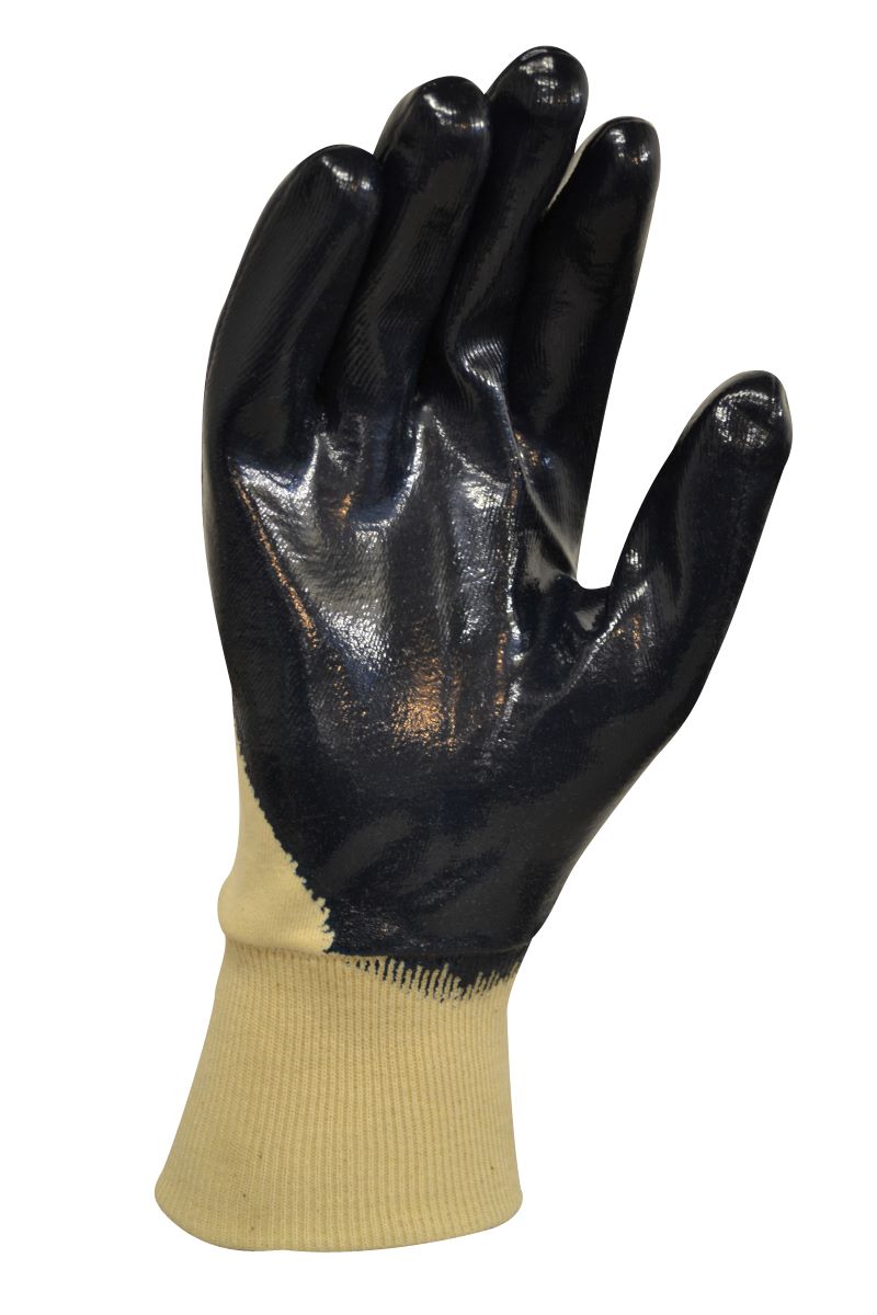 Nitrile 3/4 Dipped Glove Knit Wrist - view 3