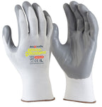 White Knight Synthetic Glove with Grey Foam Nitrile Palm - view 1