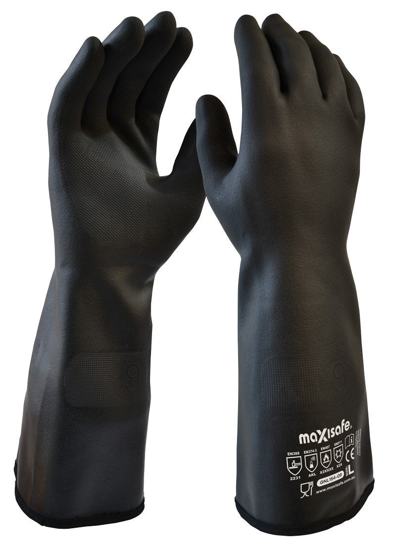 Neotherm Chemical and Heat Resistant Neoprene Gauntlet - view 1
