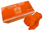 Orange Shield Extra Heavy Duty Nitrile Gloves with Diamond Grip - view 1