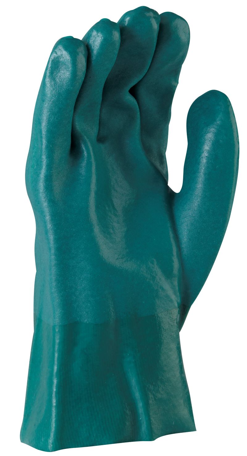 Green Double Dipped PVC Gauntlet 27cm - view 2