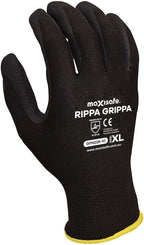 Rippa Grippa Black Nitrile Coated Synthetic Glove - view 2