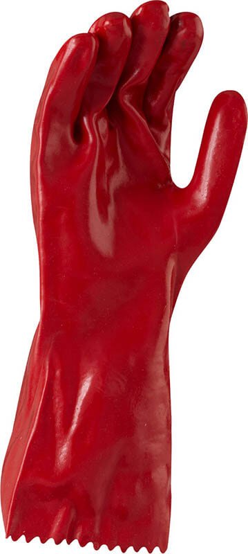 Red PVC Gauntlet 35cm - view 3