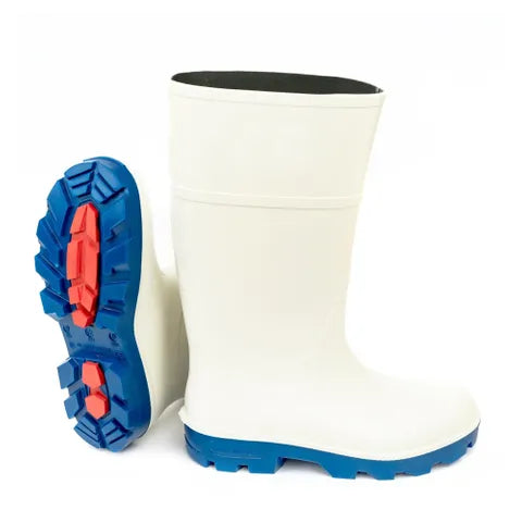 White PU Safety Gumboot | Food Processing & Labs | ATS Global