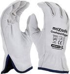 Natural Full-Grain Leather Rigger Glove - view 1