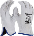 Natural Full-Grain Leather Rigger Glove